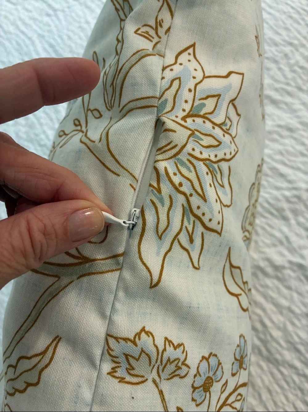 Spoonflower custom made pillow cover -NEW